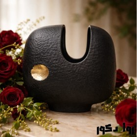 تصویر گلدان دکوری مینیمال مدل لونا 