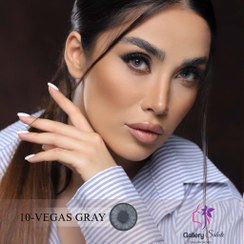 تصویر لنز چشم کانفست شماره 10 رنگ VEGAS GRAY CONFEST CONTACT LENS