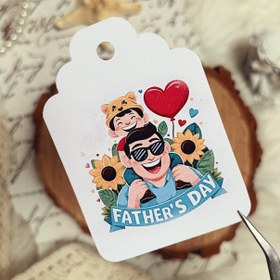 تصویر تگ روز پدر کد 367 ( بسته 18 عددی ) 