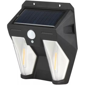 تصویر چراغ سنسور خورشیدی با سنسور متحرک مدل SH-688 - مشکی / آفتابی Solar Sensor Light with Motion Sensor SH-688