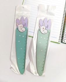 تصویر خط کش طرح خرگوش 