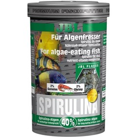 تصویر غذای پولکی جلبک اسپیرولینا جی بی ال JBL Spirulina