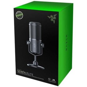 تصویر میکروفون مخصوص استریم ریزر مدل Seiren Elite Razer Seirēn Elite USB Microphone Certified by Top Streamers