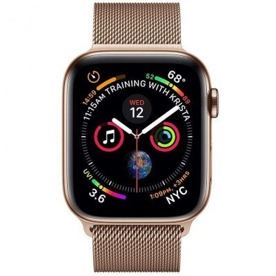 Apple watch 44mm store stainless steel gold