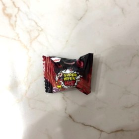 تصویر آدامس فلفلی بادکنکی super hyper hot liquid filled bubble gum