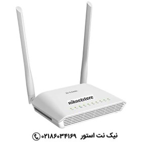 تصویر مودم روتر ADSL2 Plus بی‌سیم N300 دی لینک مدل DSL-2750U 