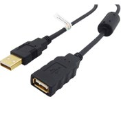 تصویر کابل USB 2.0 افزایش طول فرانت 1.5 متری ا Faranet USB 2.0 A/M to A/F Extension Cable 1.5M Faranet USB 2.0 A/M to A/F Extension Cable 1.5M