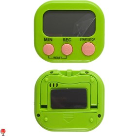 تصویر کرنومتر رنگ سبز 