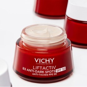 تصویر Vichy کرم لیفت‌اکتیو با SPF50 و B3 برای لکه‌های تیره / 50 میلی‌لیتر 