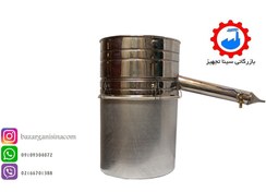 تصویر گلاب گیر 50 لیتری لوله بلند (دستگاه تقطیر) استیل مدل GGB_50L 