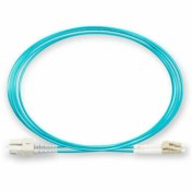 تصویر پچ کورد فیبرنوری مالتی مود نگزنس 10 متر Fiber Optic Pach cord Nexans OM3 SC-LC 10m 