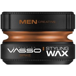 تصویر واکس موی مات واسو کلی اسپایک – Vasso Hair Styling Wax Clay Spike 