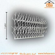 تصویر حفاظ تراکم ۱۱۲ ردیف ۱۰۰ سانت میلگرد ۱۰ سفید کوره ای 