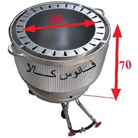 تصویر تنور گازی سایز 70 
