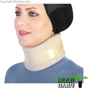 تصویر گردن بند طبی نیمه سخت طب و صنعت کد 50800 ضدحساسیت 