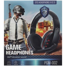 تصویر هدفون گیمینگ PGM-002 Game Headphones PGM-002