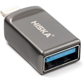 تصویر مبدل USB 3.0 OTG به USB -c هیسکا مدل H5 