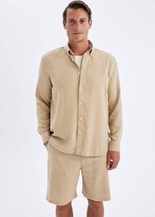 تصویر پیراهن آستین بلند مردانه | دفاکتو Defacto C1106AX24SM 