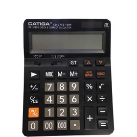 تصویر ماشین حساب حسابداری کاتیگا مدل Catiga CD-2752-16RP 