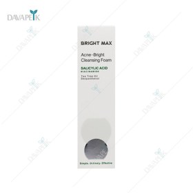 تصویر فوم پاک کننده آکنه برایت برایت مکس - Bright Max Acne Bright Cleansing Foam 