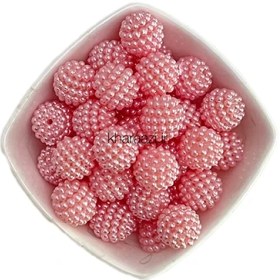 تصویر مروارید تمشکی سایز ۱۴ ده عددی 