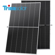 تصویر پنل خورشیدی TRINA 595W Bifacial Dual Glass Monocrystalline 