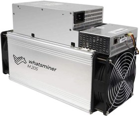 تصویر DragonX Whatsminer M20S 65TH / S BTC ASIC Miner Machine 3120W Bitcoin Miner PSU شامل (ورودی 200 ولت-240 ولت مورد نیاز) 