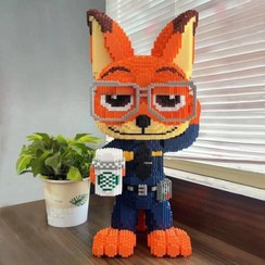 تصویر لگو فیگور افسر روباه زتوپیا بزرگ 2122 تکه کد 9061 