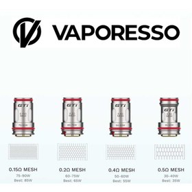 تصویر کویل ویپرسو جی تی آی VAPORESSO GTi COILS 