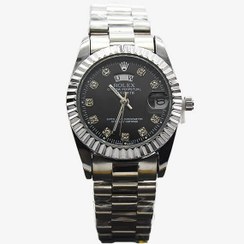 تصویر ساعت زنانه رولکس متالیک 