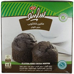 تصویر مافین کاکائویی بدون گلوتن سلینو کاله 4 عددی (160 گرم) 