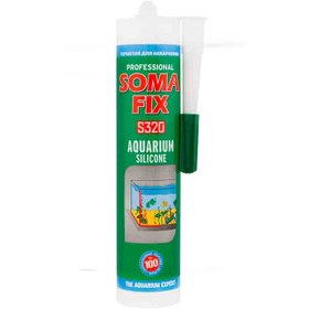 تصویر چسب سیلیکون آکواریوم سومافیکس SomaFix AQUARIUM SILICONE S321