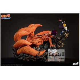 تصویر فیگور Minato Namikaze vs Kurama از انیمه Naruto Shippuden ساخت شرکت Hex Collectible 