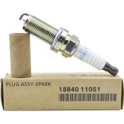 تصویر شمع پایه بلند سوزنی کیا و هیوندای مدل جنیون پارت کد 1884011051 Kia & Hyundai Genuine Parts 1884011051 Spark Plugs