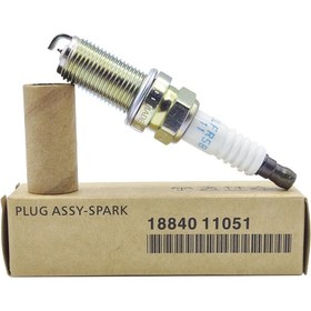 تصویر شمع پایه بلند سوزنی کیا و هیوندای مدل جنیون پارت کد 1884011051 Kia & Hyundai Genuine Parts 1884011051 Spark Plugs