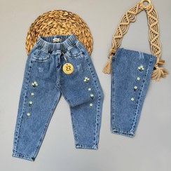 تصویر شلوار گلدوزی طرح شکوفه 