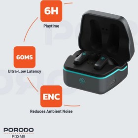 تصویر هدفون بی سیم پرودو مدل PDX419 Porodo PDX419 Wireless Headphone