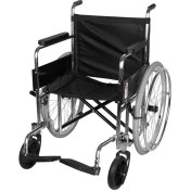 تصویر ویلچر جی تی اس مدل 809A ساده بادی تاشو 