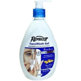 تصویر ژل شستشوی صورت مناسب پوست های چرب 500میل رینوزیت Renuzit Face Wash Gel For Oily Skin 500ml