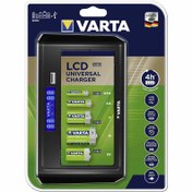 تصویر شارژر باتری وارتا LCD Universal Charger ا Varta LCD Universal Battery Charger Varta LCD Universal Battery Charger