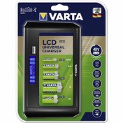 تصویر شارژر باتری وارتا LCD Universal Charger Varta LCD Universal Battery Charger