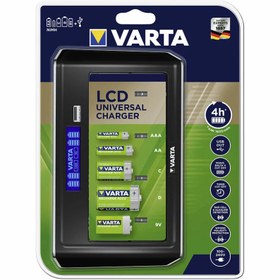 تصویر شارژر باتری وارتا LCD Universal Charger Varta LCD Universal Battery Charger