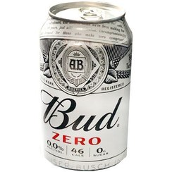 تصویر آبجو بلژیکی بدون الکل بوود Bud ZERO بدون قند 330 میل 