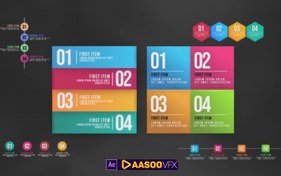 تصویر دانلود پروژه آماده افترافکت انیمیشن اینفوگرافی 