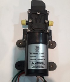 تصویر پمپ آب ۱۲ولت پر قدرت باآبدهی بالا و خودمکش کیفیت بینظیر Pump12V