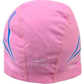 تصویر کلاه شنا دو لایه PU پارچه‌ای Yongbo 