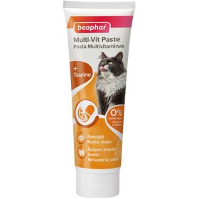 تصویر خمیر مولتی ویتامین دوگانه گربه بیفار Beaphar Multi Vitamin Paste Cat