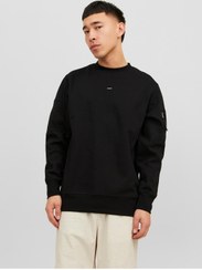 تصویر سویشرت مردانه جک جونز با جزئیات زیپ‌دار ۱۲۲۴۰۲۲۲ برند jack & jones Jack Jones Zipper Detailed Men's Sweatshirt 12240222