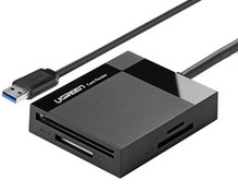 تصویر کارت خوان یوگرین Ugreen CR125 USB 3.0 High Speed 4 in 1 Card Reader 