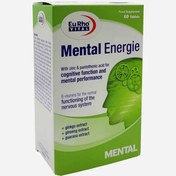 تصویر قرص منتال انرژی یوروویتال ۶۰ عددی 